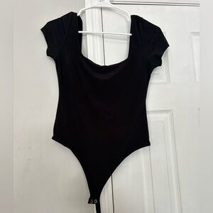 Popular 21 Black Short Sleeve Bodysuit
